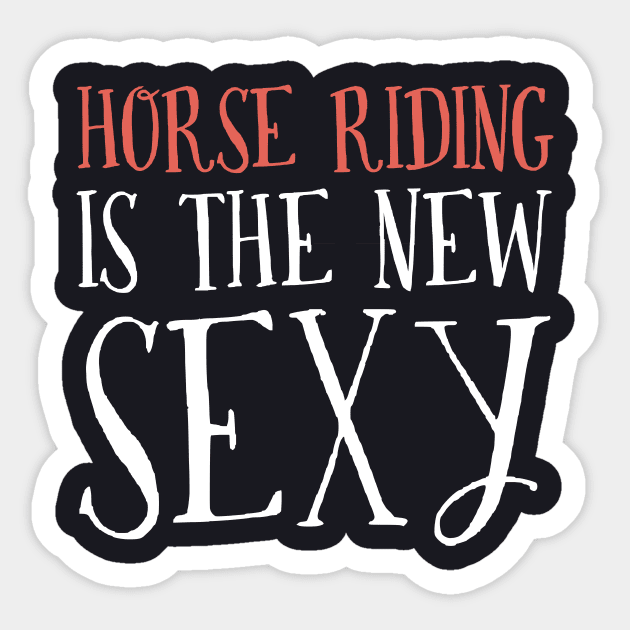 Gifts For Horse riding Lovers Sticker by divawaddle